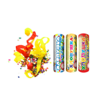 Набор ( 3конф.+3серп.) Набор хлопушек купить в Жукове | zhukov.salutsklad.ru