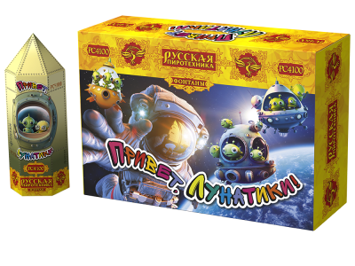 Привет, лунатики! Пиротехнический фонтан купить в Жукове | zhukov.salutsklad.ru