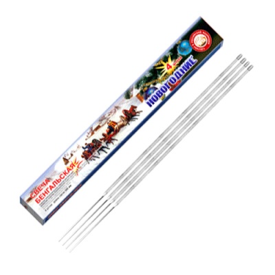 Новогодние 300-4 мм. Бенгальские огни купить в Жукове | zhukov.salutsklad.ru