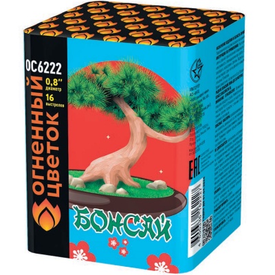 Бонсай Батарея салютов купить в Жукове | zhukov.salutsklad.ru