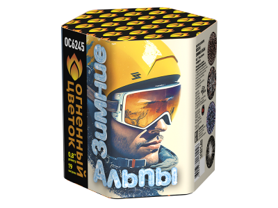 Зимние Альпы Батарея салютов купить в Жукове | zhukov.salutsklad.ru