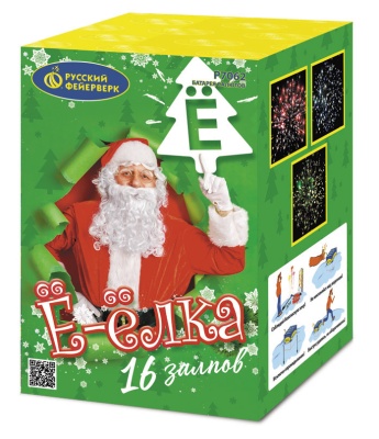 Ё-Ёлка Батарея салютов купить в Жукове | zhukov.salutsklad.ru