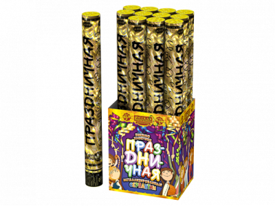 Праздничная 50 Пневматическая хлопушка купить в Жукове | zhukov.salutsklad.ru