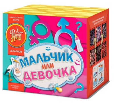 Мальчик или девочка М Фейерверк купить в Жукове | zhukov.salutsklad.ru